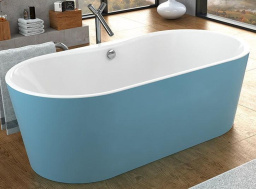 ВАННА ИЗ САНИТАРНОГО АКРИЛА KOLPA SAN COMODO-FS 185X90 СМ WHITE-BLUE (3838987 593805)
