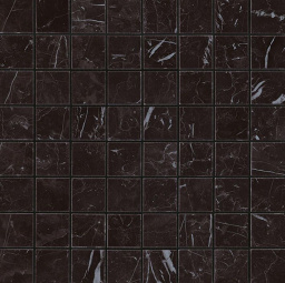 Фото плитки ATLAS CONCORDE MARVEL STONENERO MARQUINA MOSAICO LAPPATO 30X30 из коллекции ATLAS CONCORDE MARVEL STONE 