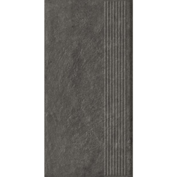Фото плитки PARADYZ KLINKIER CARRIZO BASALT STOPNICA PROSTA STRUKTURA MAT 30X60 из коллекции PARADYZ KLINKER CARRIZO 