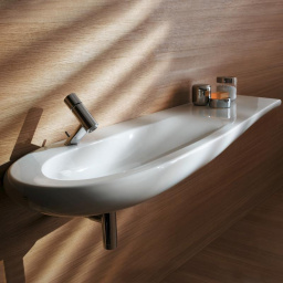 КЕРАМИЧЕСКАЯ РАКОВИНА-СТОЛЕШНИЦА 120 СМ LAUFEN IL BAGNO ALESSI ONE, БЕЛЫЙ (H8149734001041)