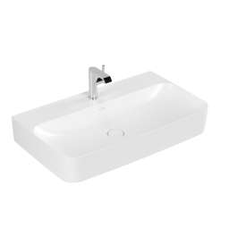 РАКОВИНА ПОДВЕСНАЯ 80Х47 VILLEROY&BOCH FINION, STONE WHITE (416884RW)