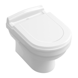 ПОДВЕСНОЙ УНИТАЗ VILLEROY&BOCH HOMMAGE, WHITE ALPIN CERAMICPLUS (6661B0R1)