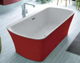ВАННА АКРИЛОВАЯ KOLPA SAN MARILYN-FS 180X90 WHITE-RED (3838987 593966)