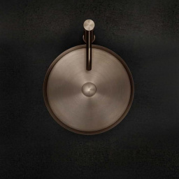 РАКОВИНА НАКЛАДНАЯ d40 СМ GESSI HABITO, МЕДЬ МАТОВАЯ (54601-708)