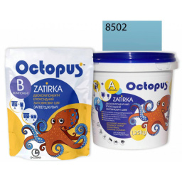 ЭПОКСИДНАЯ ЗАТИРКА OCTOPUS ZATIRKA 2-КОМП. ЦВЕТ БИРЮЗОВЫЙ ОКЕАН 8502 1,25 КГ (8502-1)