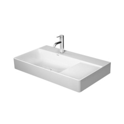 РАКОВИНА 80Х47 СМ АСИММЕТРИЧНАЯ DURAVIT DURASQUARE, БЕЛЫЙ (2348800041)