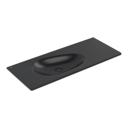РАКОВИНА ВСТРАИВАЕМАЯ 120Х50 VILLEROY&BOCH ANTAO, PURE BLACK (4A77L3R7)