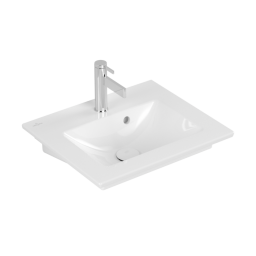 РАКОВИНА 50Х42 VILLEROY&BOCH VENTICELLO, WHITE ALPIN CERAMICPLUS (412450R1)