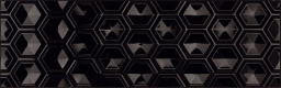 Фото плитки ARGENTA BLANCOS OLDEN HEXAGON NEGRO 25x80 из коллекции ARGENTA BLANCOS 