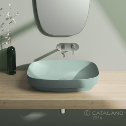 КЕРАМИЧЕСКАЯ РАКОВИНА 65 СМ CATALANO GREEN LUX, ЗЕЛЕНАЯ (165AGRLXVS)