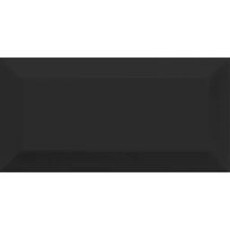 Фото плитки GOLDEN TILE METROTILES ЧЕРНЫЙ 46С061 10X20 из коллекции GOLDEN TILE METROTILES 