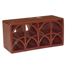 Фото плитки TERRATINTA SARTORIA SPLIT LOOP RED BRICK GLOSSY SASPLO04G 12Х23,8 из коллекции TERRATINTA SARTORIA 