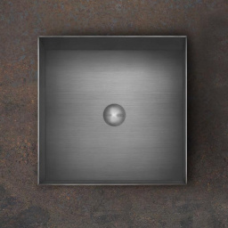 РАКОВИНА НАКЛАДНАЯ GESSI HABITO, НЕРЖ. СТАЛЬ (54605-239)