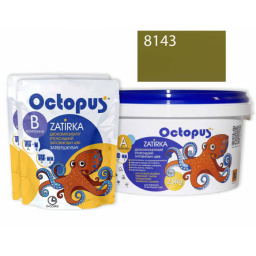 ЭПОКСИДНАЯ ЗАТИРКА OCTOPUS ZATIRKA 2-КОМП. ЦВЕТ ОЛИВКОВЫЙ 8143 2,5 КГ (8143-2)