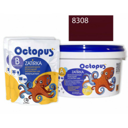 ЭПОКСИДНАЯ ЗАТИРКА OCTOPUS ZATIRKA 2-КОМП. ЦВЕТ РОЗОВЫЙ 8308 2,5 КГ (8308-2)