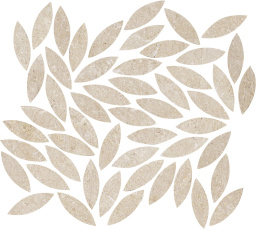 Фото плитки MARAZZI MYSTONE LIMESTONE SAND MOSAICO FOGLIE 342X380 из коллекции MARAZZI MYSTONE LIMESTONE 