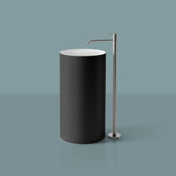 НАПОЛЬНАЯ РАКОВИНА ANTONIO LUPI SIMPLO, ЧЕРНЫЙ (SIMPLO85 NERO)