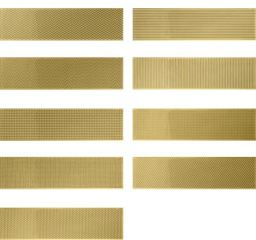 Фото плитки WOW GRADIENT DECOR GOLD GLOSS 7,5X30 из коллекции WOW GRADIENT 