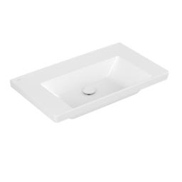 РАКОВИНА 80Х47 VILLEROY&BOCH SUBWAY 3.0, STONE WHITE (4A7083RW)