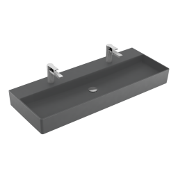 РАКОВИНА ПОДВЕСНАЯ 120Х47 VILLEROY&BOCH MEMENTO 2.0, GRAPHITE (4A22CGI4)