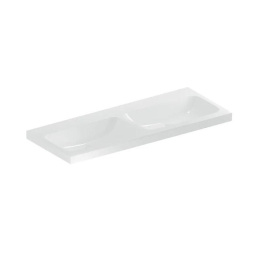 РАКОВИНА ПОДВЕСНАЯ ДВОЙНАЯ 1200 ММ GEBERIT ICON LIGHT, БЕЛЫЙ (501.838.00.7)