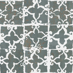 Фото плитки ABK POETRY DECOR STAMP PAINT VERDIGRIS NAT PF60010666 20X20X0,85 из коллекции ABK POETRY DECOR 