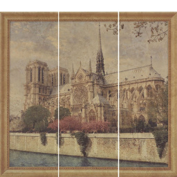 Фото плитки APE DEJA VU DECOR SET NOTRE DAME 25x70 из коллекции APE DEJA VU 