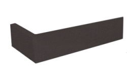 Фото плитки STROEHER KERAVETTE GRAPHIT 2640.330 УГЛОВОЙ ЭЛЕМЕНТ 11.5X24 из коллекции STROEHER KERAVETTE 