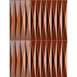 Фото плитки TERRATINTA SARTORIA PULSE PRISM COPPER SAPUP0331G 4Х31,5 из коллекции TERRATINTA SARTORIA 