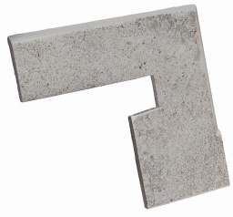 Фото плитки GRESMANC VOLCANO ZANQUÍN RECTO LISO FUJI DRCHO 152962 27X28,8 из коллекции GRESMANC VOLCANO 