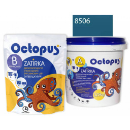 ЭПОКСИДНАЯ ЗАТИРКА OCTOPUS ZATIRKA 2-КОМП. ЦВЕТ БИРЮЗОВЫЙ ОКЕАН 8506 1,25 КГ (8506-1)