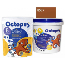 ЭПОКСИДНАЯ ЗАТИРКА OCTOPUS ZATIRKA 2-КОМП. ЦВЕТ КОРИЧНЕВО-РЫЖИЙ 8527 1,25 КГ (8527-1)