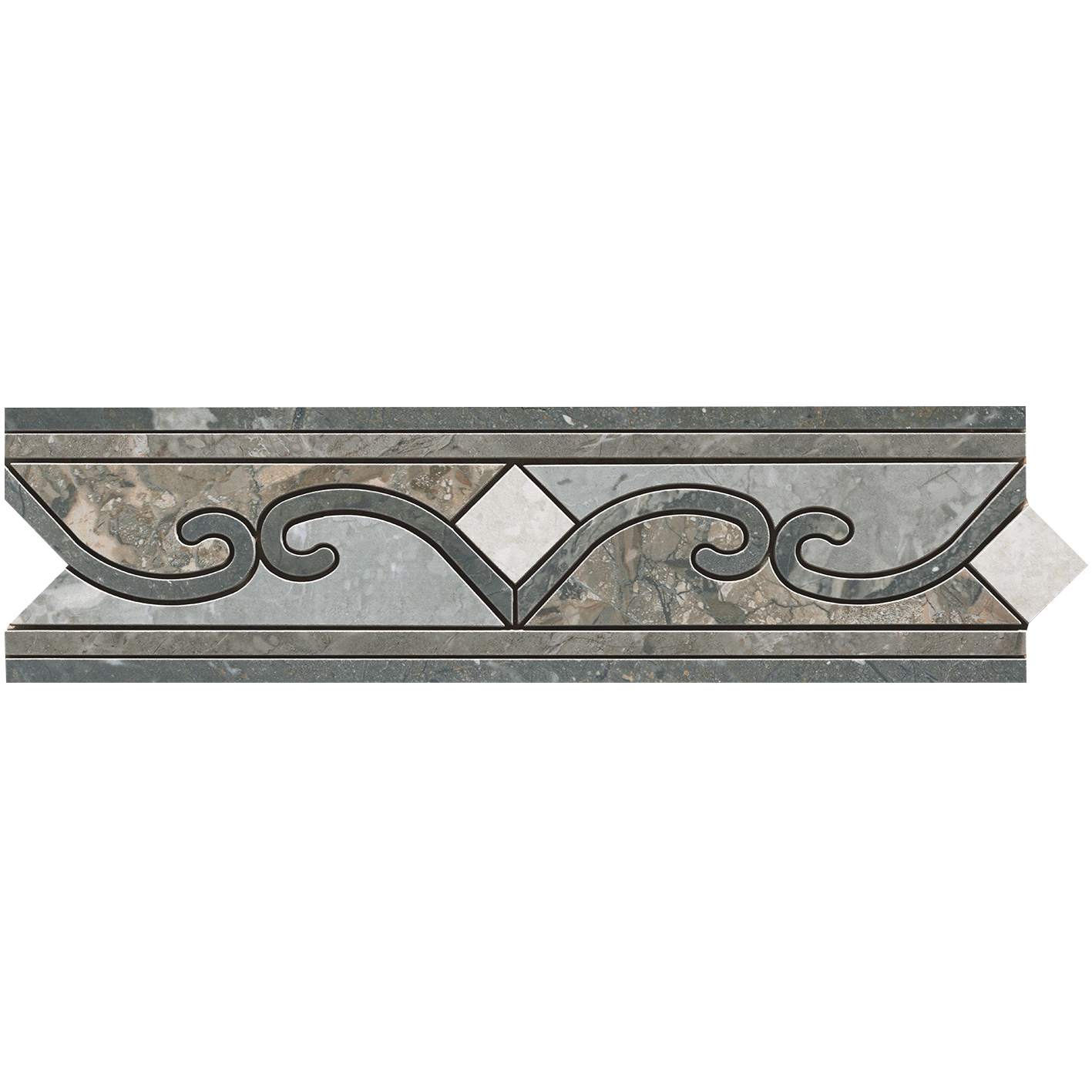 Фото плитки LA FABBRICA TRECCIA SMART LAPP RET 13.2x48 из коллекции LA FABBRICA SMART 