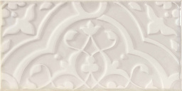 Фото плитки ESTUDIO CERAMICO MORRIS DEC ORCHID ALL WHITE 12,5X25 из коллекции ESTUDIO CERAMICO MORRIS 