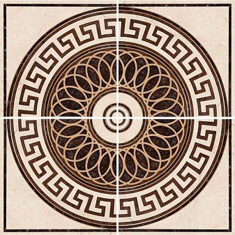 Фото плитки GEOTILES ROSETON NEREA 90x90 из коллекции GEOTILES NEREA 