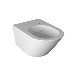 ПОДВЕСНОЙ БЕЗОБОДКОВЫЙ УНИТАЗ GLOBO FORTY3, БЕЛЫЙ (FOS05BI)