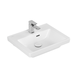 РАКОВИНА 45Х37 VILLEROY&BOCH SUBWAY 3.0, STONE WHITE (4370FKRW)