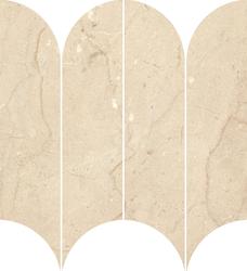 Фото плитки RAGNO INCANTO BEIGE ALICANTE MOSAICO VENTAGLIO RANQ 28X31 из коллекции RAGNO INCANTO 