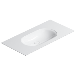 КЕРАМИЧЕСКАЯ РАКОВИНА 100Х50 СМ CATALANO HORIZON, BIANCO LUCIDO (1100HZ00)