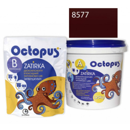 ЭПОКСИДНАЯ ЗАТИРКА OCTOPUS ZATIRKA 2-КОМП. ЦВЕТ СПЕЛАЯ ВИШНЯ 8577 1,25 КГ (8577-1)