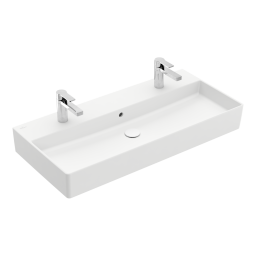 РАКОВИНА ПОДВЕСНАЯ 100Х47 VILLEROY&BOCH MEMENTO 2.0, STONE WHITE (4A22A4RW)