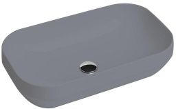 КЕРАМИЧЕСКАЯ РАКОВИНА 60 СМ AXA DECUS, СЕРАЯ МАТОВАЯ (8530009)