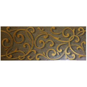 Фото плитки ARGENTA GLITTER FORGE CHOCOLATE 20x50 из коллекции ARGENTA GLITTER 