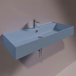 КЕРАМИЧЕСКАЯ РАКОВИНА 101 CМ SIMAS AGILE, MATTE PERVINCA (AG 101)