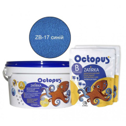 ЭПОКСИДНАЯ ЗАТИРКА OCTOPUS ZATIRKA 2-КОМП. ЦВЕТ СИНИЙ 2,5 КГ (8547-2)
