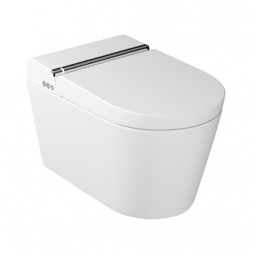 ПОДВЕСНОЙ УНИТАЗ С ФУНКЦИЕЙ БИДЕ И КРЫШКОЙ SOFT CLOSE GALASSIA HYGEA, БЕЛЫЙ МАТОВЫЙ (6200MT+6201MT)