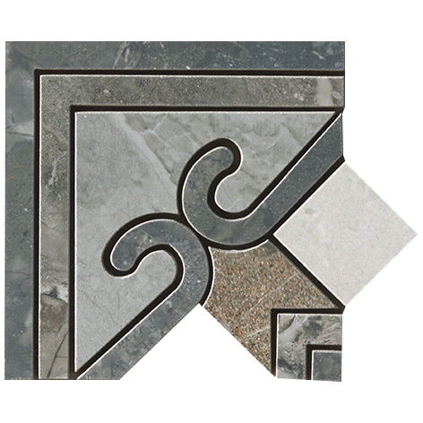 Фото плитки LA FABBRICA ANGOLO TRECCIA SMART LAPP RET 13.2x13.2 из коллекции LA FABBRICA SMART 