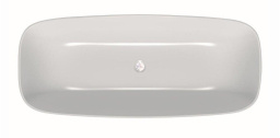 ВАННА ИЗ ИСКУССТВЕННОГО КАМНЯ KOLPA SAN MILO-FS 174X75 СМ SNOW WHITE (3838987 591528)