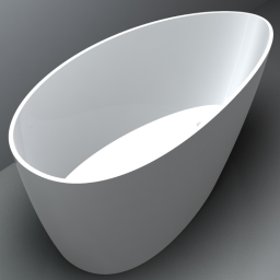 ВАННА КАМЕННАЯ FANCY MARBLE DOLORES 170Х77 СМ, БЕЛАЯ МАТОВЫЙ (14170103)