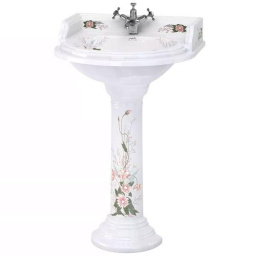 КЕРАМИЧЕСКАЯ РАКОВИНА 65 СМ BURLINGTON ENGLISH GARDEN (B17D)